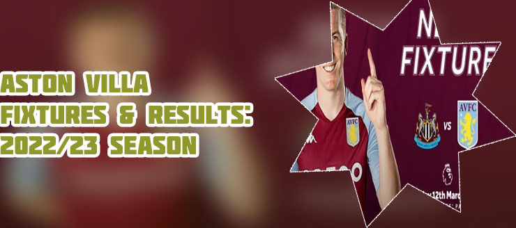 Aston villa fixtures