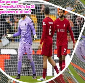Liverpool top goal scorers ever