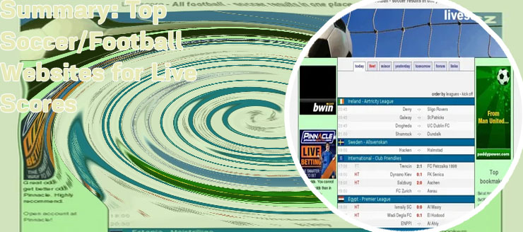 Soccer live scores today